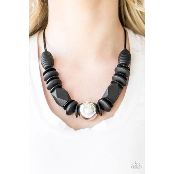 Grand Turks Getaway Black Necklace (464) - Picture 1 of 3